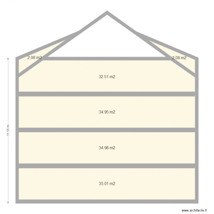 VUE PIGEON SCI CARRIERES. Plan de 0 pièce et 0 m2