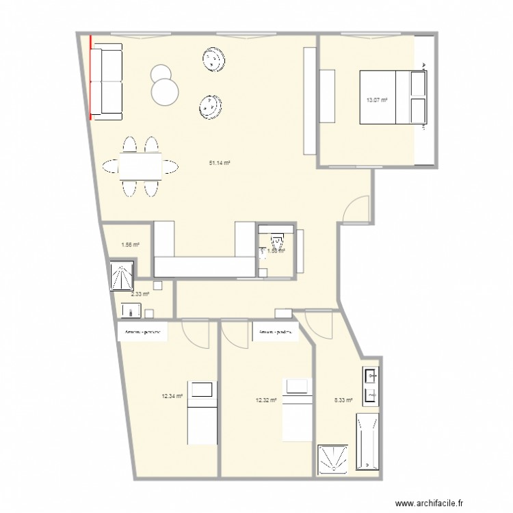 TG 2. Plan de 0 pièce et 0 m2