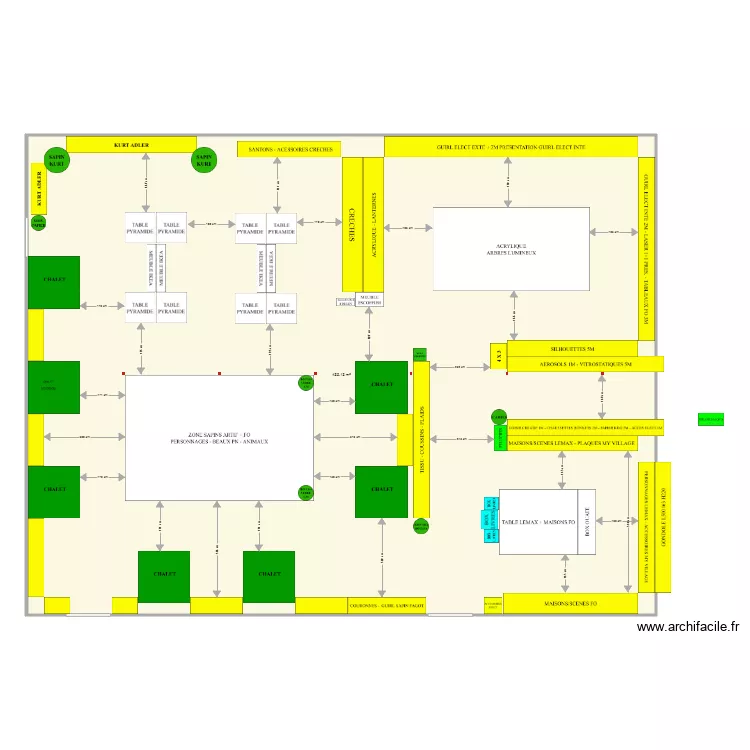 NO&Euml;L 2017. Plan de 