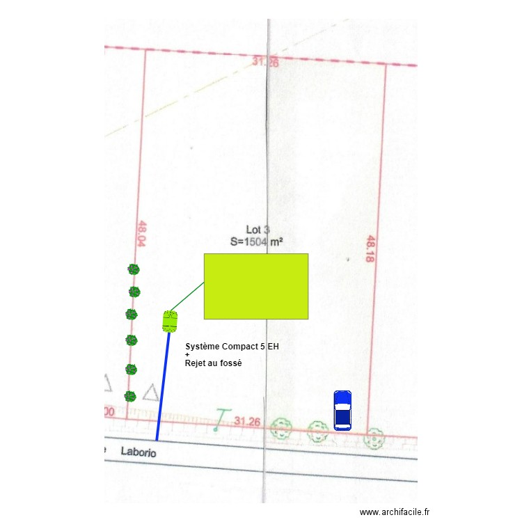 Soulan Lot 3. Plan de 0 pièce et 0 m2