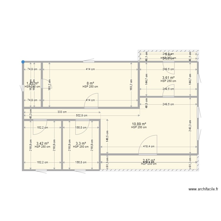 Plan de maison en bois frisée. Plan de 0 pièce et 0 m2