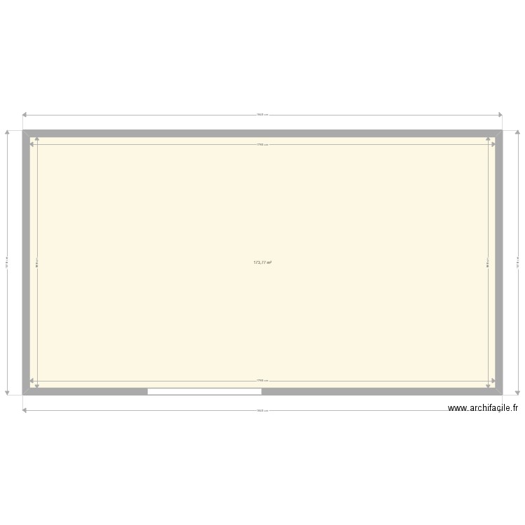 hangar 2. Plan de 0 pièce et 0 m2