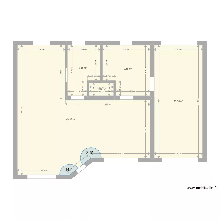 Marcq MAISON. Plan de 