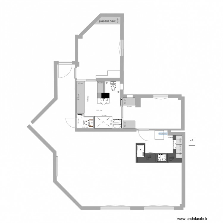 Appartement Ledru Rollin Revolution 3. Plan de 0 pièce et 0 m2