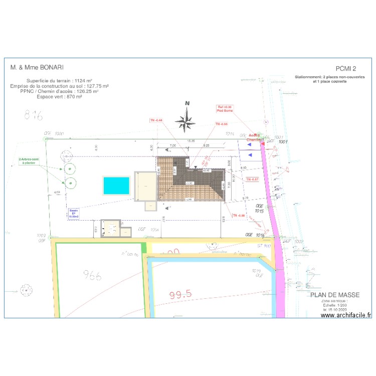 PREPA PISCINE 2. Plan de 0 pièce et 0 m2