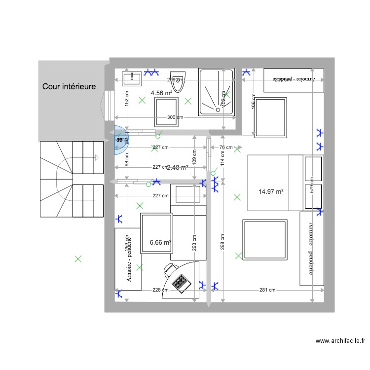 Markelbach 115 Duplex 1. Plan de 0 pièce et 0 m2