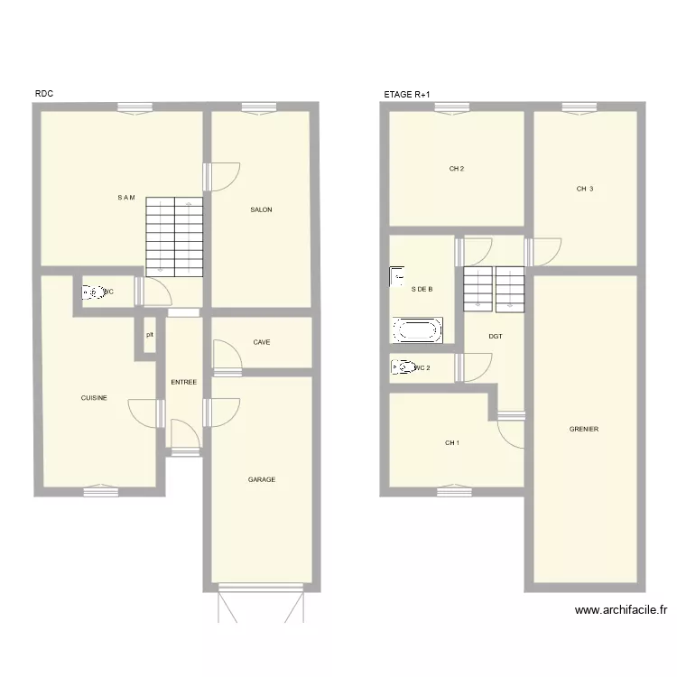 PAULIAT 3. Plan de PAULIAT 3. Plan de