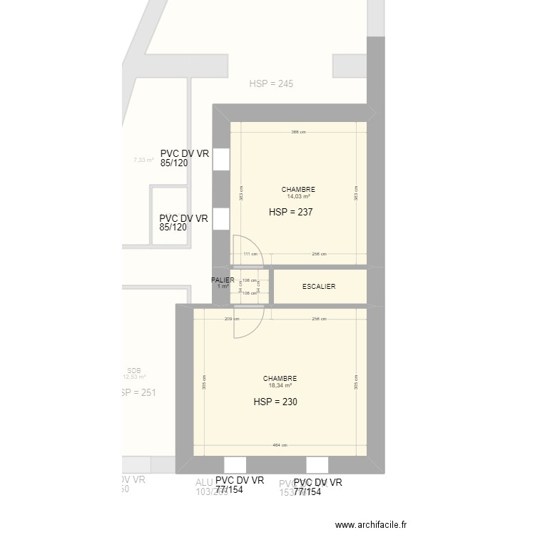 AERNOUTS. Plan de 9 pièces et 127 m2