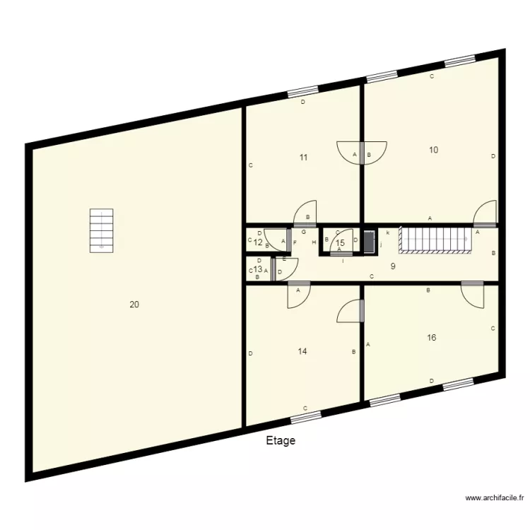 174465 FREIJO Plomb. Plan de 