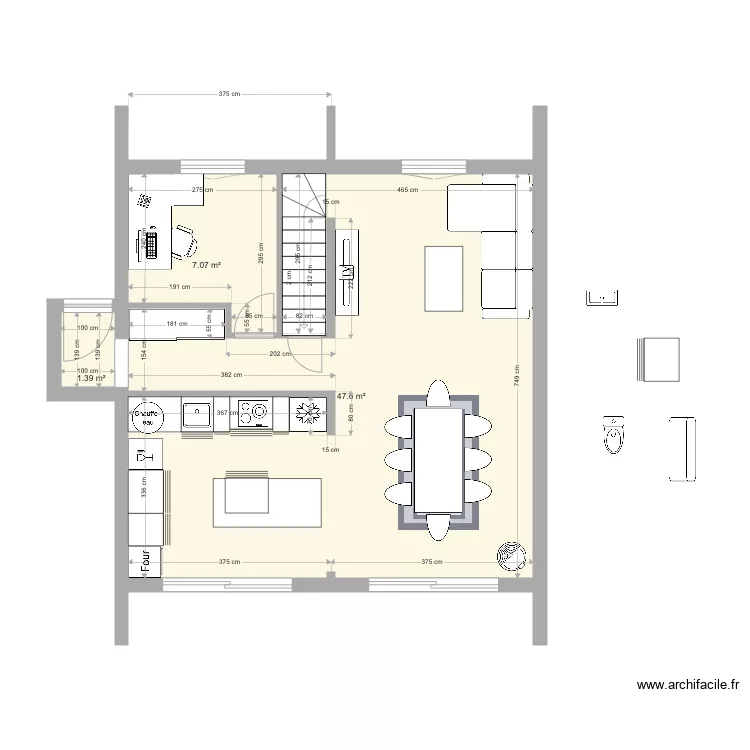 Maison Projet 11 - 112m2. Plan de 
