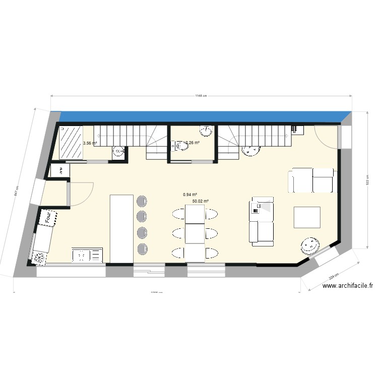 annexe gîte v5. Plan de 0 pièce et 0 m2