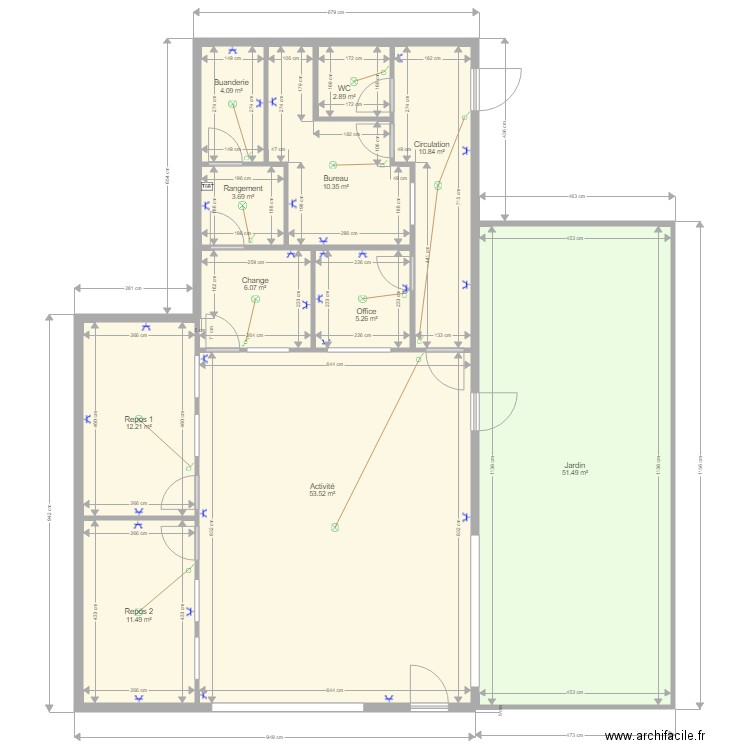 Brétigny Lafontaine Elec 041018. Plan de 0 pièce et 0 m2