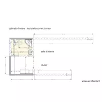 etoile cabinet infirmiers toilettes avant travaux