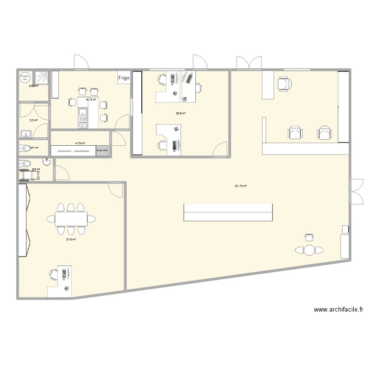 agence migné. Plan de 0 pièce et 0 m2
