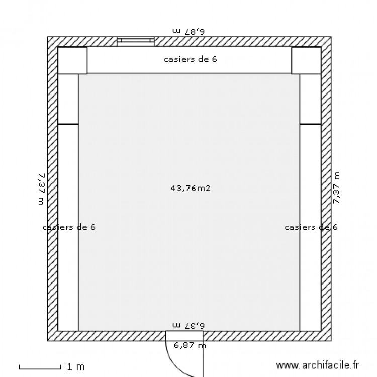 cave 1. Plan de 0 pièce et 0 m2