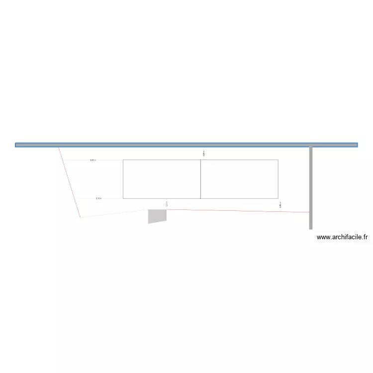 Plan Terrasse. Plan de 