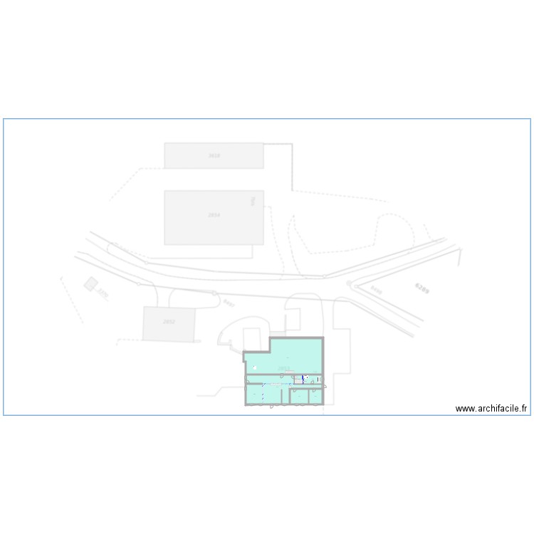 Ferme Plan 1 murs weg2. Plan de 0 pièce et 0 m2