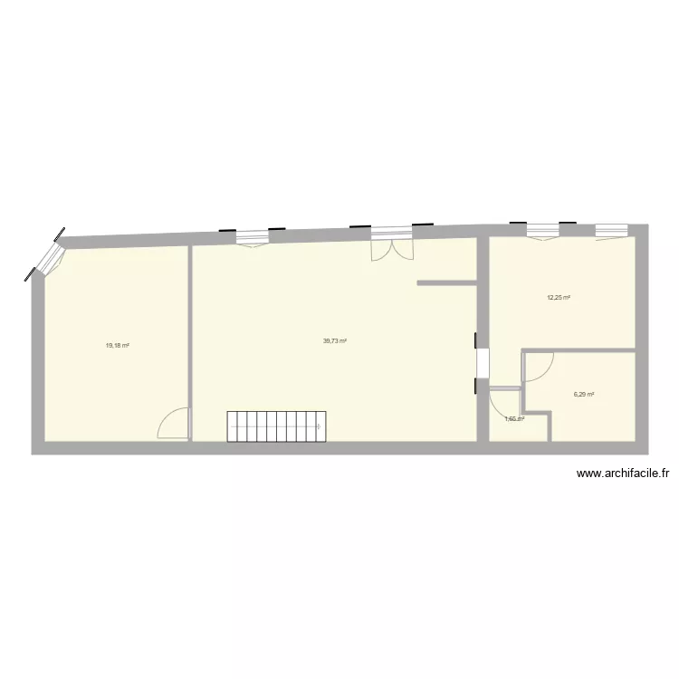 maison eysines. Plan de 