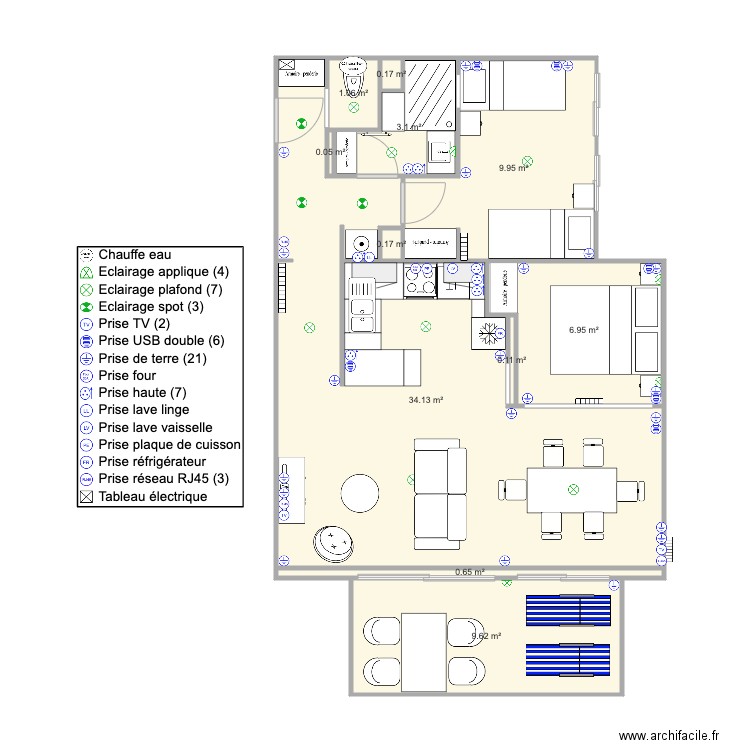 Santa Clara 2 VF3. Plan de 0 pièce et 0 m2