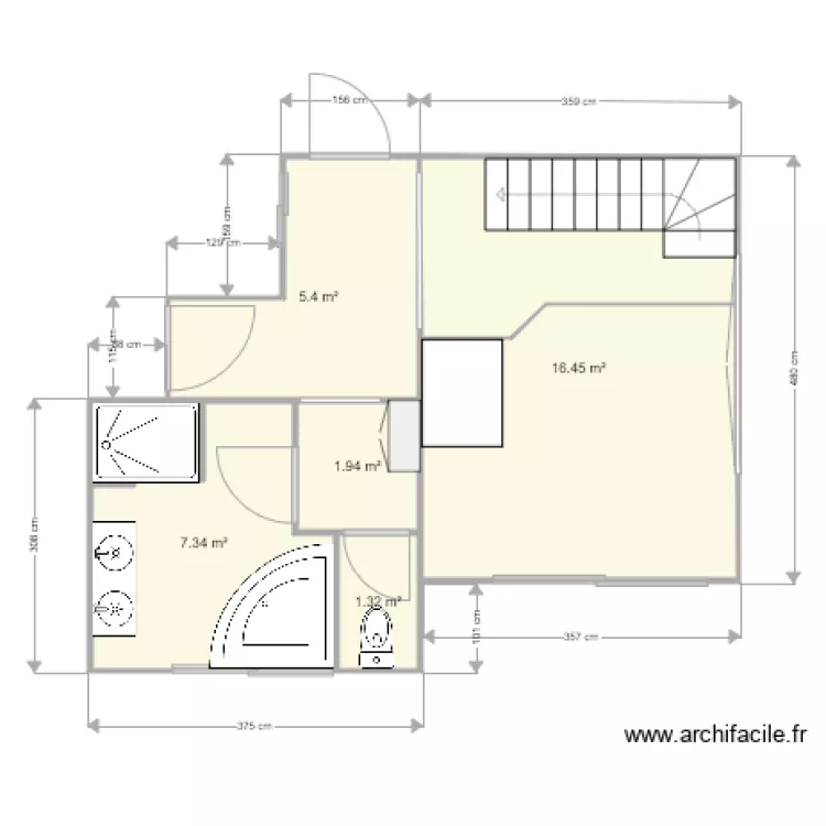 Travaux 2018. Plan de 