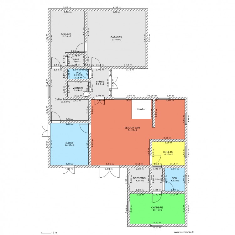les ptites friches rdc. Plan de 0 pièce et 0 m2