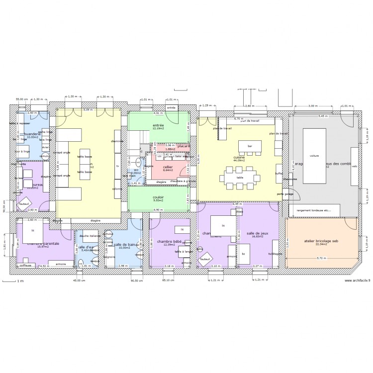 final. Plan de 0 pièce et 0 m2