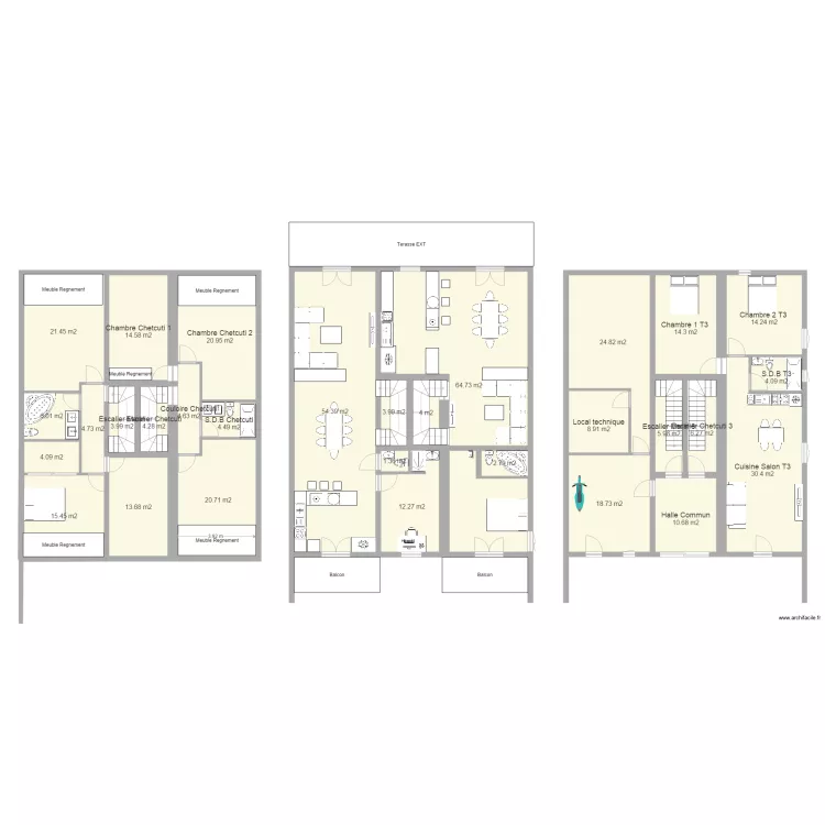 Plan Echenvex 2222222. Plan de 