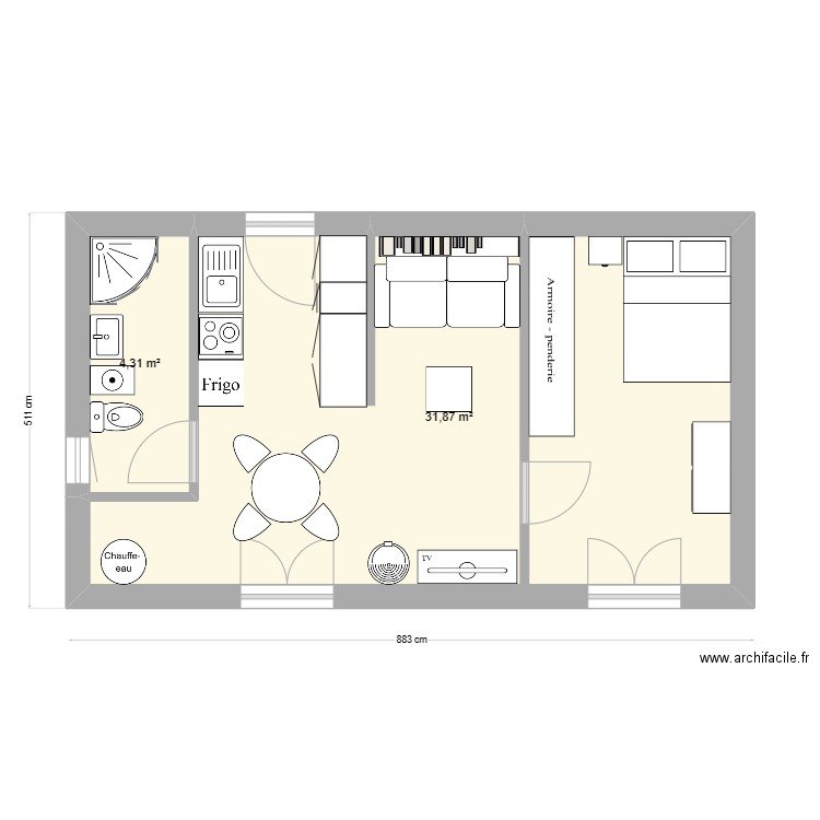 plan 3. Plan de 0 pièce et 0 m2