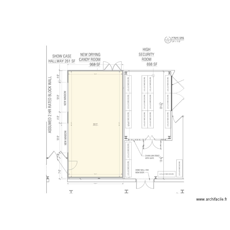 Candy with Draws. Plan de 0 pièce et 0 m2