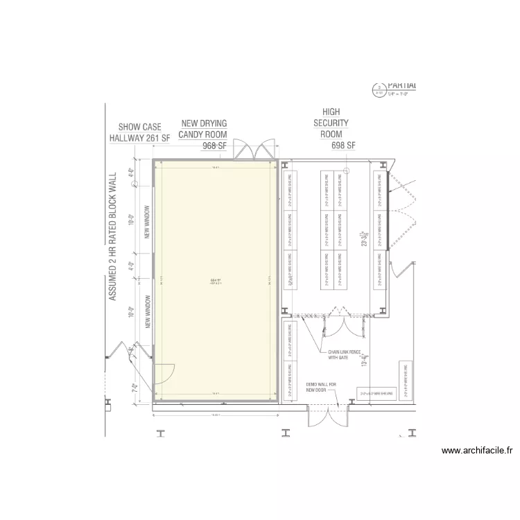 Candy with Draws. Plan de 