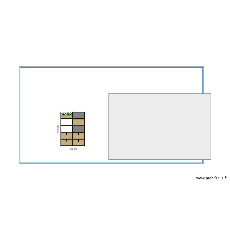 RANGEMENT OLUT EQUINOXE CIDER 120. Plan de 0 pièce et 0 m2