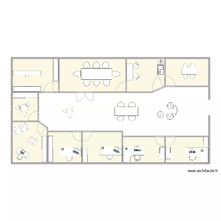 CHEVALLIER ET ASSOCIES. Plan de 