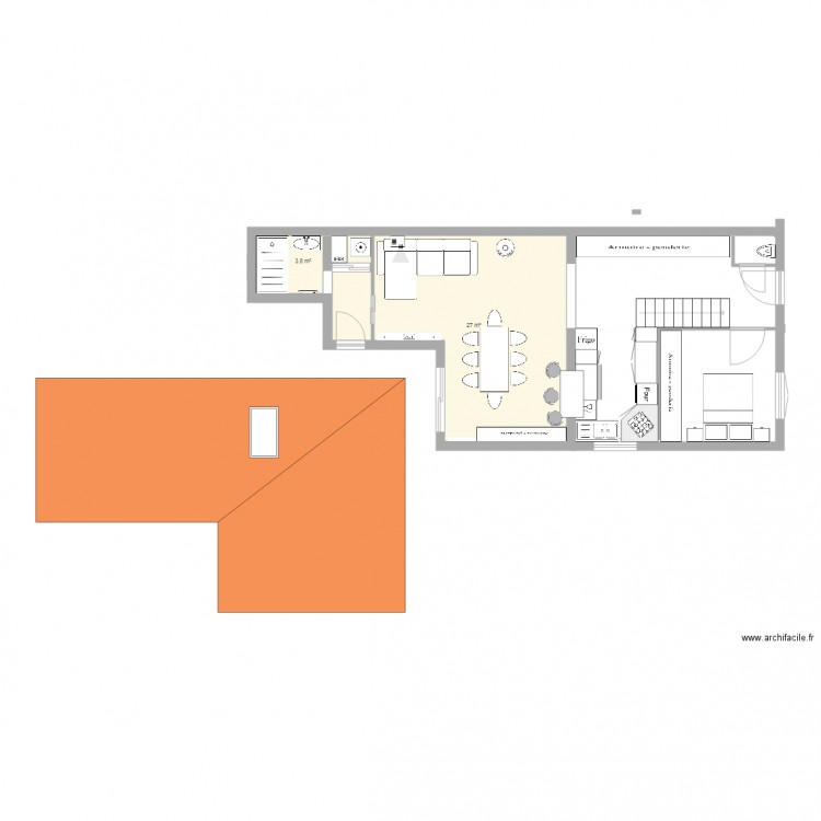 MAISON6. Plan de 0 pièce et 0 m2