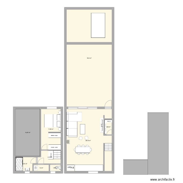 Maison 5. Plan de 0 pièce et 0 m2