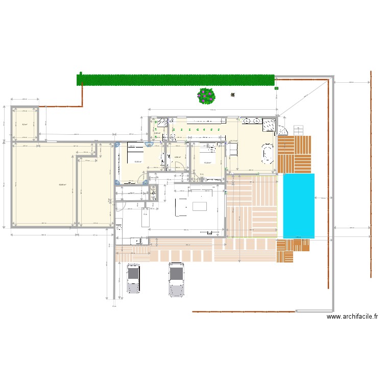 PLAN EXTERIEUR 2204. Plan de 0 pièce et 0 m2