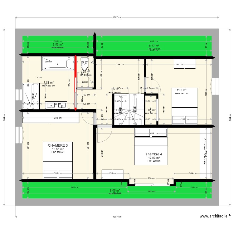 KERJAFFRE  1ER 1 futur. Plan de 0 pièce et 0 m2