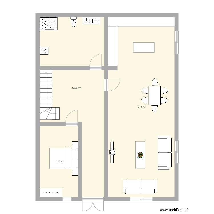 Shpija . Plan de 0 pièce et 0 m2