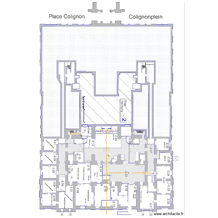 HC Schaerbeek moins 2. Plan de 