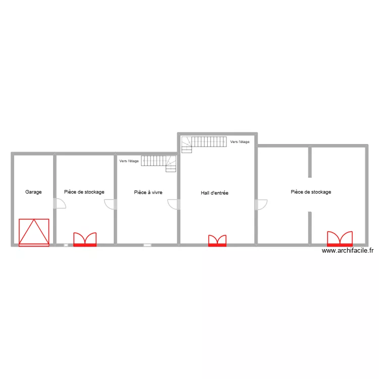 Plaa_plan. Plan de 5 pièces et 215 m² Plaa_plan. Plan de 5 pièces et 215 m²