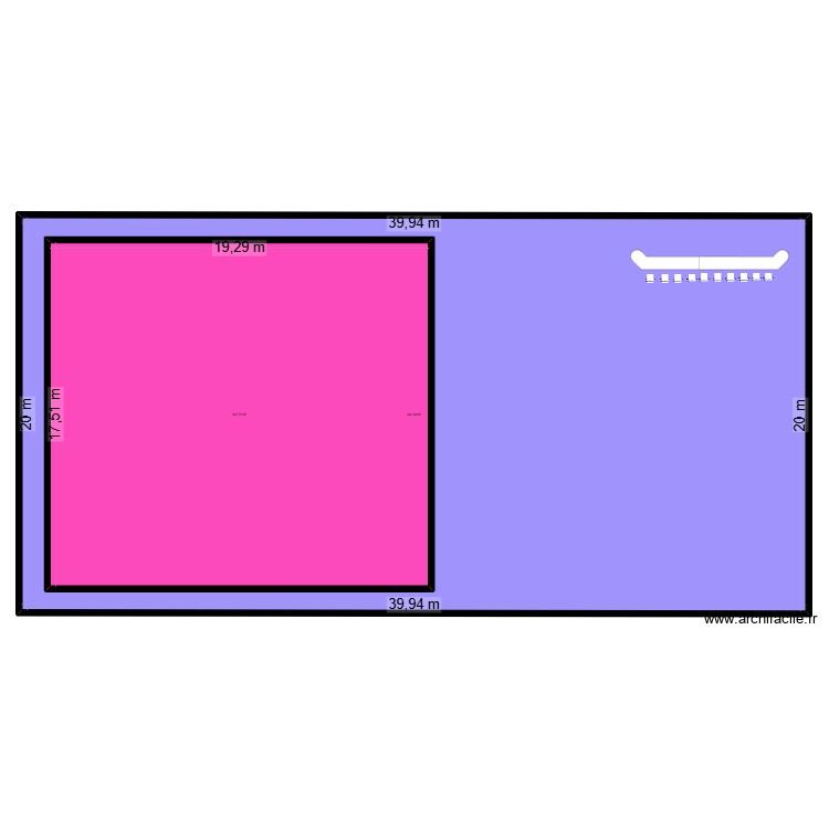 roller. Plan de 0 pièce et 0 m2