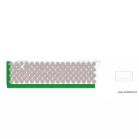 terrasse diamant diagonale