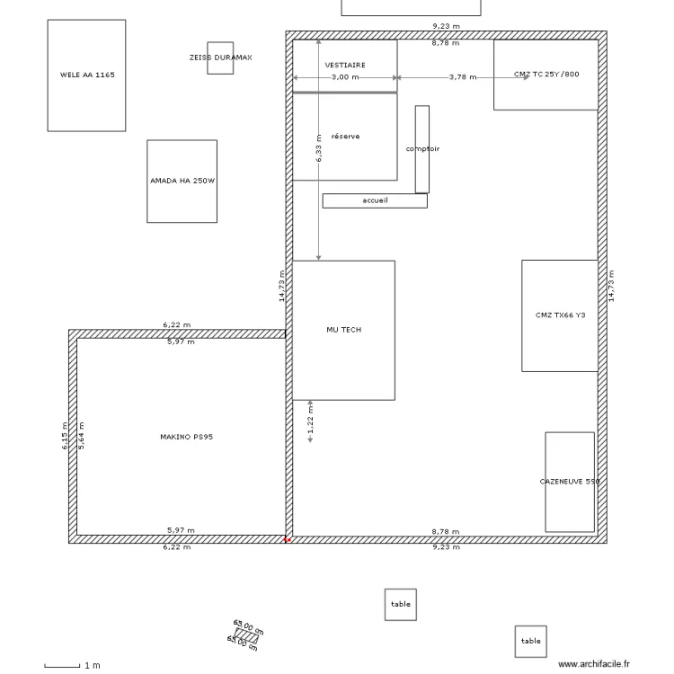 PLAN SALON SIANE 2014. Plan de 