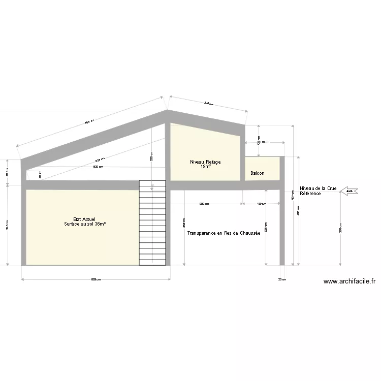Bfrem Transparence Rez de chauss&eacute;e1. Plan de 