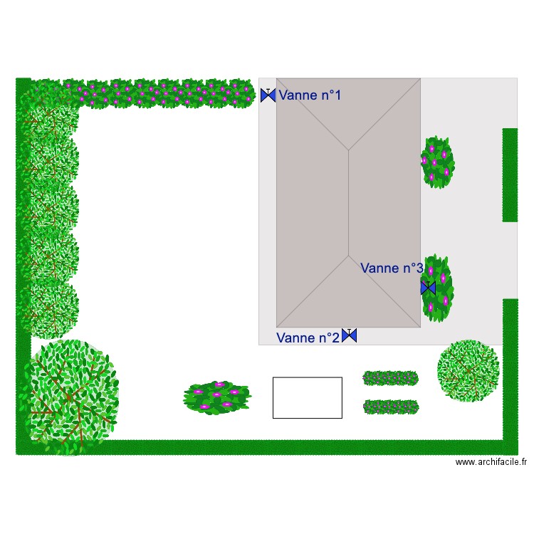 Jardin Arrosage 4. Plan de 0 pièce et 0 m2