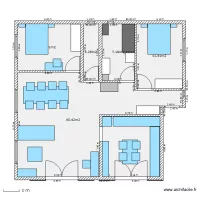 Haut maison - cloisons abbatues - meubles