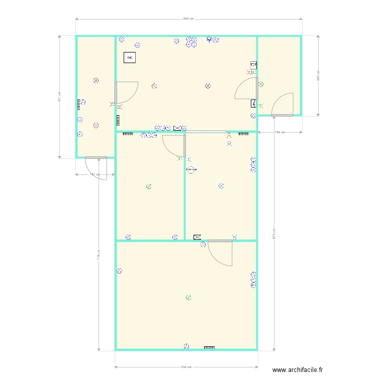 location dimitri. Plan de 0 pièce et 0 m2