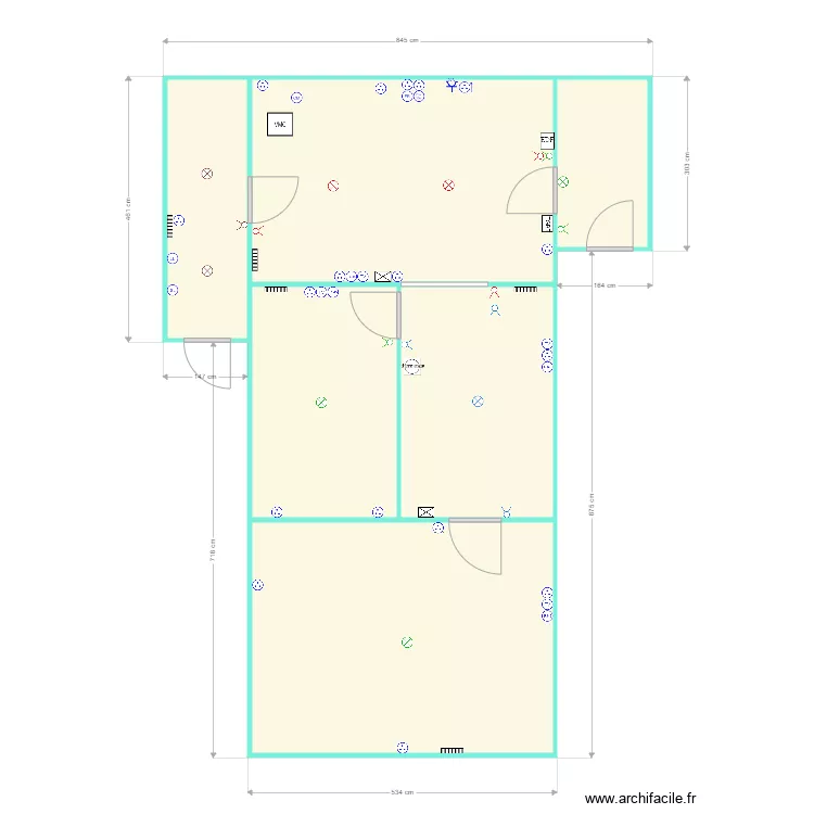 location dimitri. Plan de 