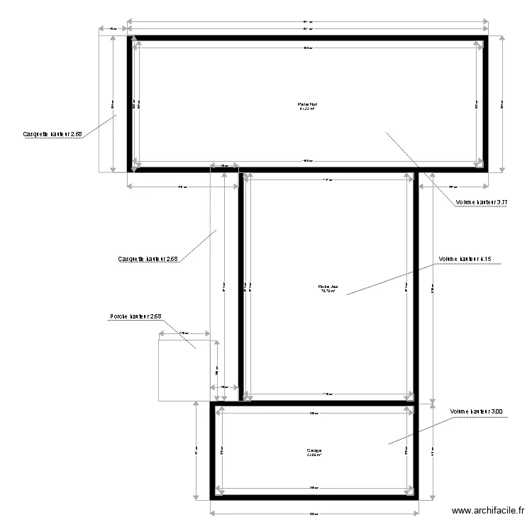 Plan Gary Toitures. Plan de 