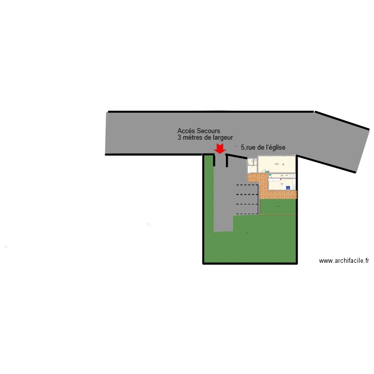 MAM. Plan de 4 pièces et 70 m2