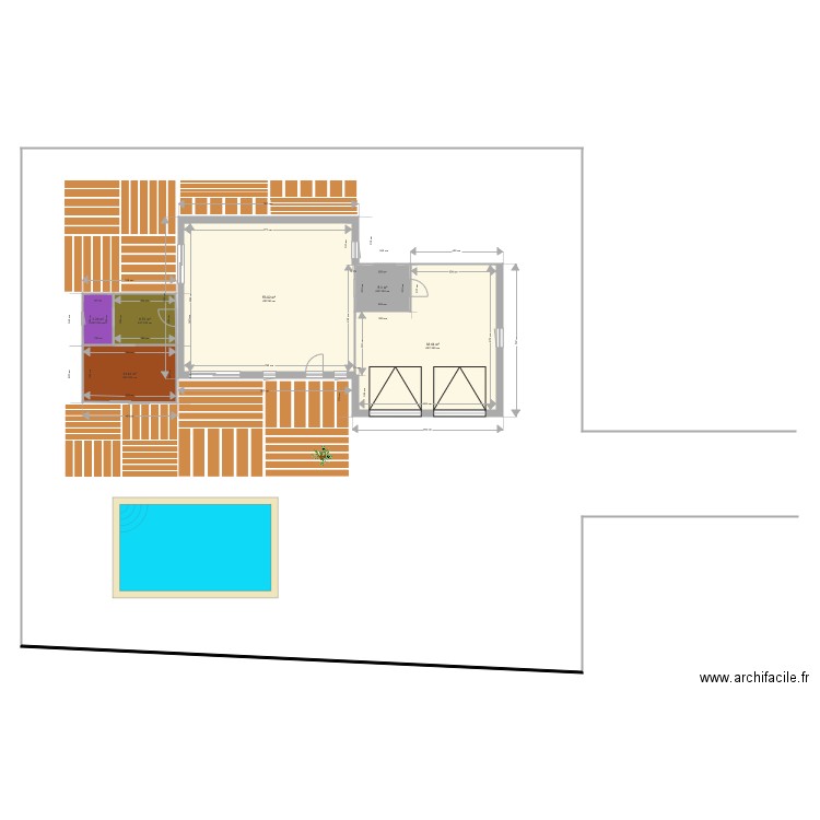 manu implantation. Plan de 0 pièce et 0 m2